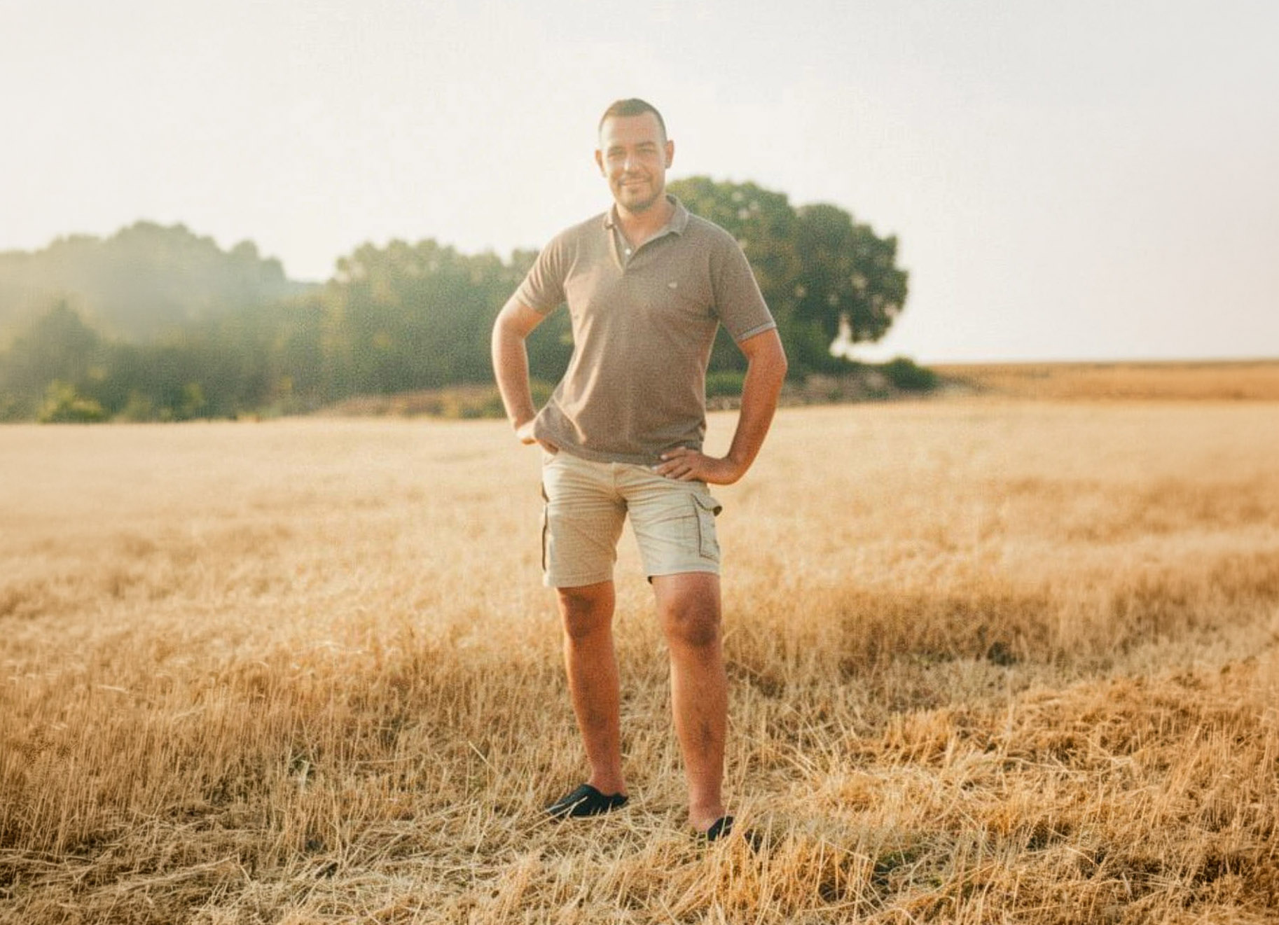 Rubén Vicente Benito, responsable de la Finca El Almendro (Córdoba)